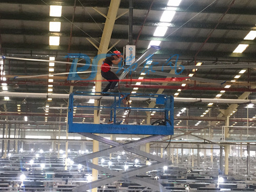 為什么高大型廠房更適合安裝大型工業(yè)吊扇？瑞泰風環(huán)?？照{(diào),冷風機